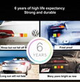10Pcs Car Reflective Tape Safety Warning Colorful Car Bumper  7