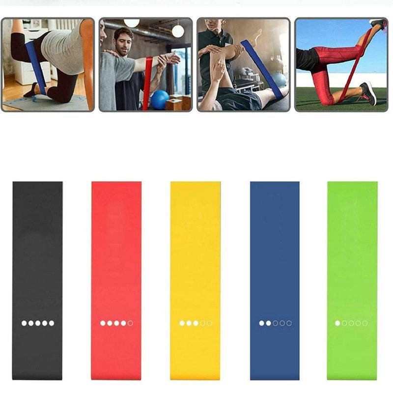 TPE Resistance Tension Bands Fitness Yoga Rubber Elastic Ring 2