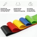 TPE Resistance Tension Bands Fitness Yoga Rubber Elastic Ring