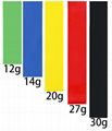 TPE Resistance Tension Bands Fitness Yoga Rubber Elastic Ring 9
