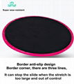 Sliding disc fitness Yoga Knee Pad Fitness & Body Building Pad 12