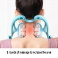 Neck Massager Roller Roller Cervical Spine Cervical Spine Handheld  9