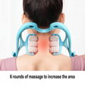 Neck Massager Roller Roller Cervical Spine Cervical Spine Handheld 