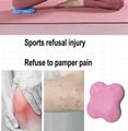 TPE Yoga Kneeling Mat Small Thickened Non-slip Plank Pad Knee Sports Cushion  12