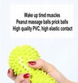 PVC Peanut Spinball Yoga Ball Massage Acupoint 