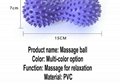 PVC Peanut Spinball Yoga Ball Massage Acupoint 