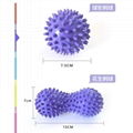 PVC花生刺球瑜伽小球按摩穴位握力刺蝟球足底保健 7