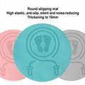 Circular Skipping Mat Tpe Sound Insulation Cushion-absorbing