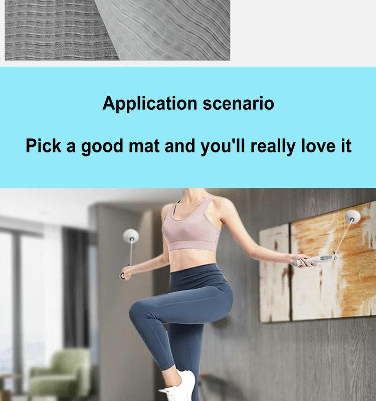 Circular Skipping Mat Tpe Sound Insulation Cushionabsorbing (China