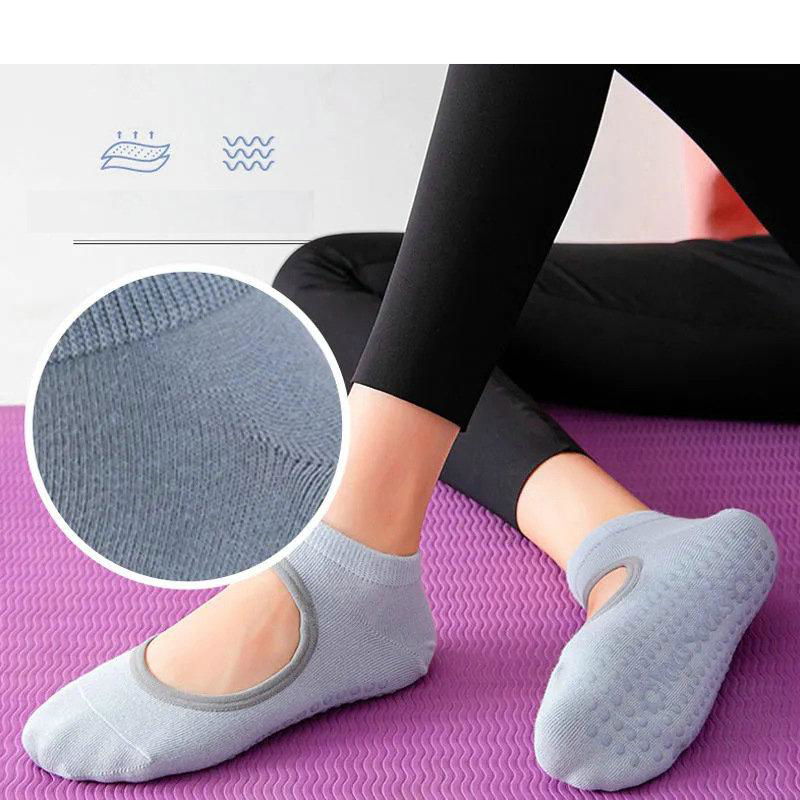 瑜伽袜专业防滑夏季薄款五指瑜伽袜运动健身室内地板袜