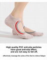 Yoga Socks Professional Non-slip Summer Thin Five-finger Yoga Socks 