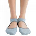 Yoga Socks Professional Non-slip Summer Thin Five-finger Yoga Socks 