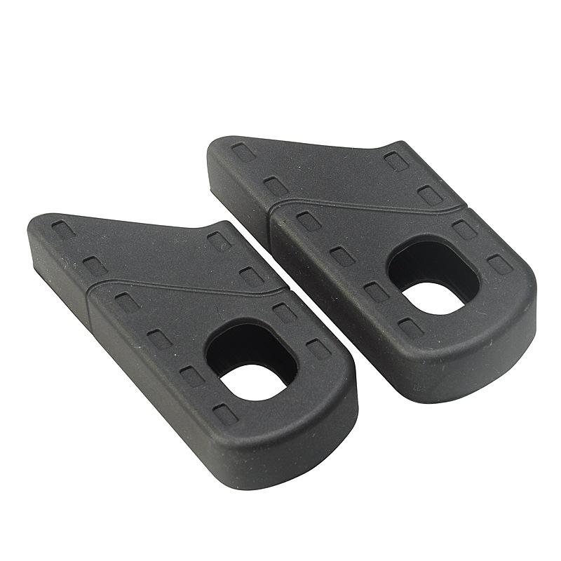 One Pair Bicycle Dental Disc Crank Silicone Protective Cover 4