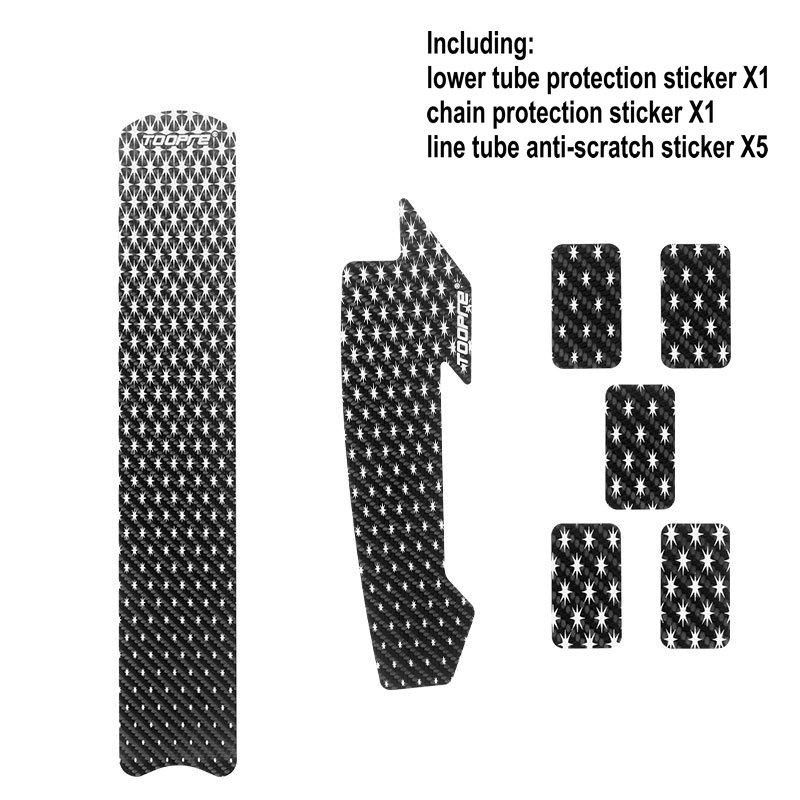 Bike Chain Waterproof STICKER Anti Scratch Protector  5