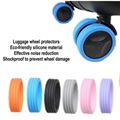 8PCS Silicone L   age Wheels Protector Wheels Caster Shoes  19