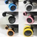 8PCS Silicone L   age Wheels Protector Wheels Caster Shoes  5