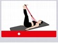 多功能八字拉力器开肩健身拉力绳家用瑜伽扩胸拉力器 6