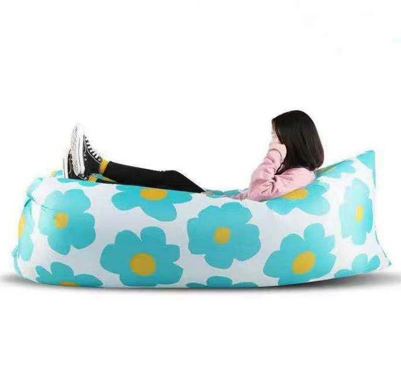 Fast Inflatable Beach Sofa Outdoor Travel Portable Air Sofa Camping 4