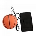 Rubber Wrist Bouncy Ball 63mm High Elastic Natural Color Football Basketball  11