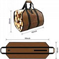 BBQ Party Storage Bag High-quality Camping Canvas Firewood 1