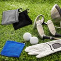 高尔夫球清洁毛巾超细纤维绒户外便捷挂腰运动擦杆擦球毛巾 6