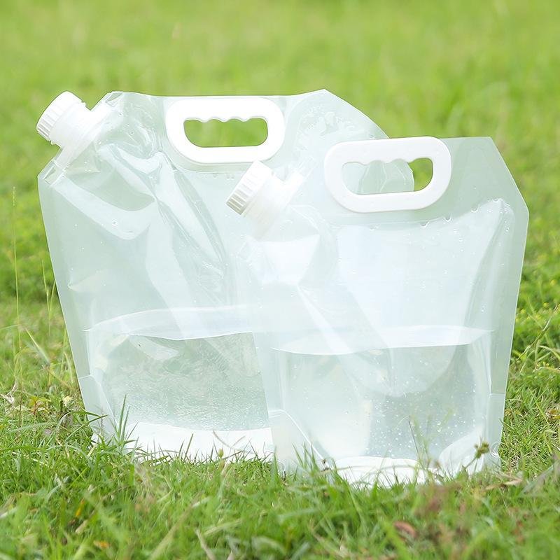 5L/3L Large Capacity Car Bucket Outdoor Water Bag Portable Folding 5