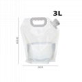 5L/3L Large Capacity Car Bucket Outdoor Water Bag Portable Folding