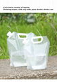 5L/3L Large Capacity Car Bucket Outdoor Water Bag Portable Folding