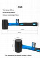 自行车橡胶锤 山地车橡皮锤 前叉碗组打入安装
