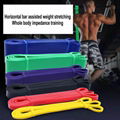TPE Long Resistance Bands Set Heavy Duty Pull Up Assistance 4