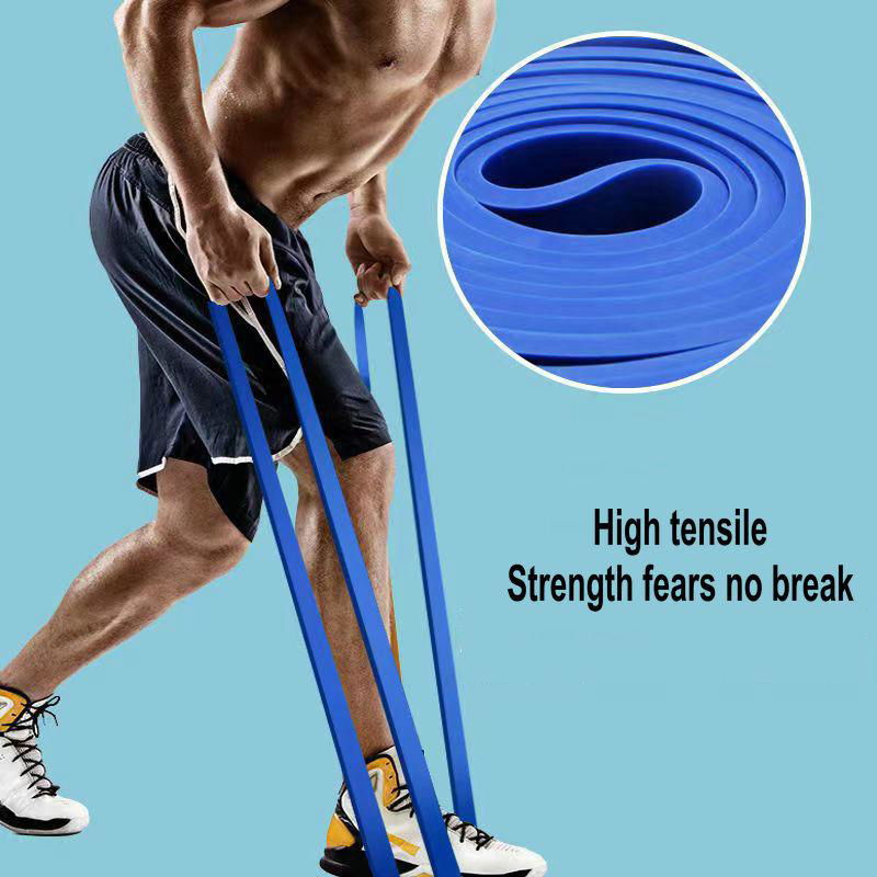 TPE Long Resistance Bands Set Heavy Duty Pull Up Assistance 5