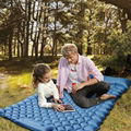 Outdoor Double Inflatable Sleeping Mat Mattress Camping Waterproof Mat