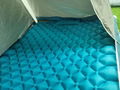 户外双人充气睡垫充气床垫野营防潮垫TPU复合面料