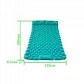 Outdoor Double Inflatable Sleeping Mat Mattress Camping Waterproof Mat