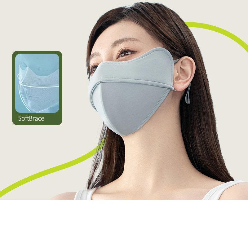 Outdoor Tool Eye Protection Angle Sunscreen Mask for Women 4