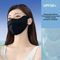 Outdoor Tool Eye Protection Angle Sunscreen Mask for Women