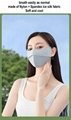 Outdoor Tool Eye Protection Angle Sunscreen Mask for Women 13