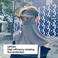 Driving Sunscreen Mask Women's UV Summer Neck Protection Full Face Sunshade 5
