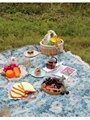 Outdoor Blanket Picnic Mat Spring Lawn Mat Picnic Table Cloth American Printed 
