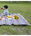 Outdoor Blanket Bohemian Retro Ethnic Style Terylene Yarn-dyed Picnic Mat