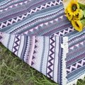 波西米亚复古民族风涤棉色织野餐垫户外露营