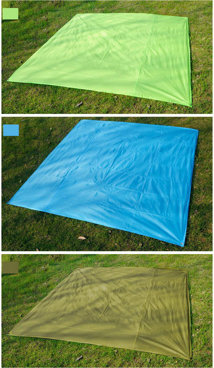 Outdoor Wear-resistant Oxford Cloth Floor Mat Canopy Camping  2