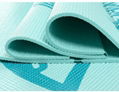 Folding Yoga Mat Thickened Yoga Pilates 5mm for Sports PVC 10