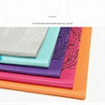 Folding Yoga Mat Thickened Yoga Pilates 5mm for Sports PVC 11