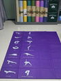 Folding Yoga Mat Thickened Yoga Pilates 5mm for Sports PVC 14