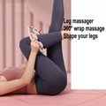 美腿環形夾粉色夾腿器健身美體瑜伽按摩滾軸
