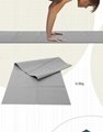 Yoga Mat Rubber Non-slip Cover Yoga Towel Lightweight Portable 3