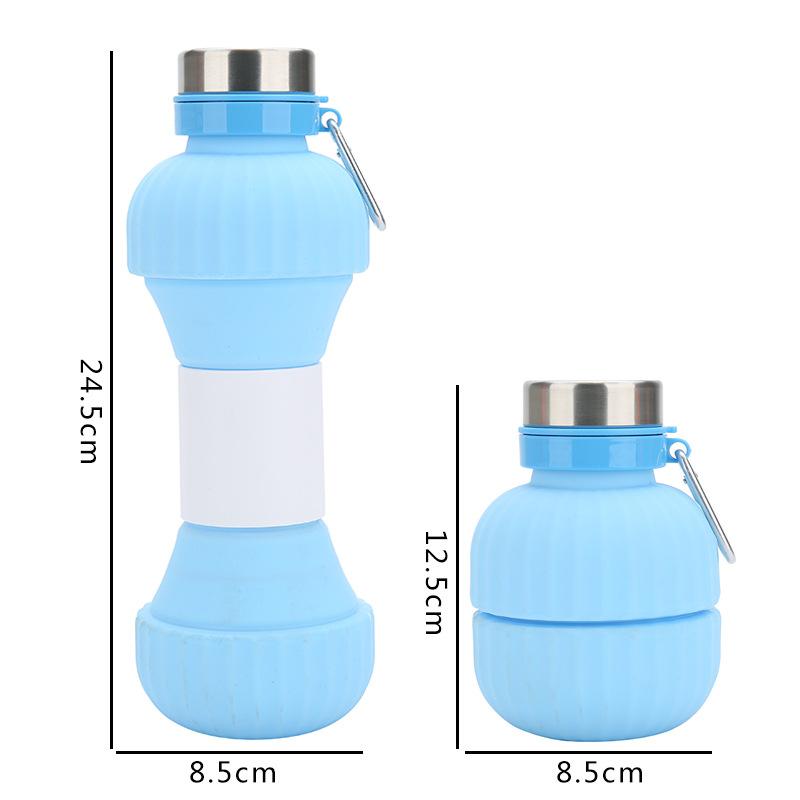 Sports Kettle Summer Kettle Large Capacity Silica Gel Outdoor Cup Foldable 2