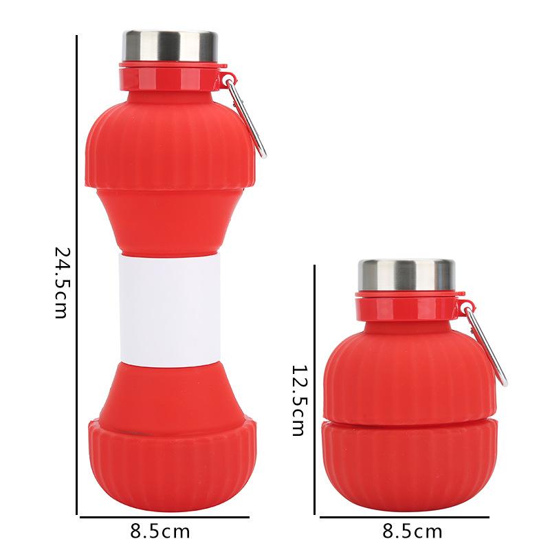 Sports Kettle Summer Kettle Large Capacity Silica Gel Outdoor Cup Foldable 4