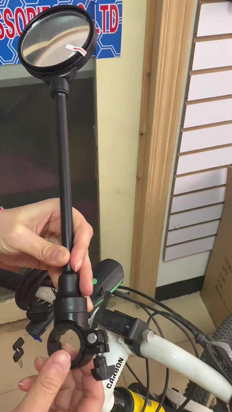 骑行用品软管调节后视镜反光镜电动摩托360度旋转 2
